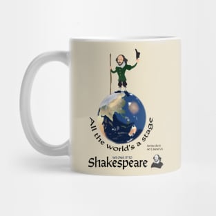 William Shakespeare - All the World's A Stage Mug